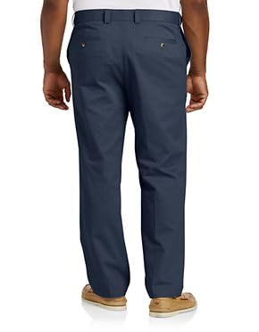 DXL Big + Tall Essentials Flat-Front Twill Pants - Image 2