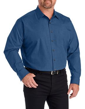 DXL Performance Heather Dress Shirt - Image 2