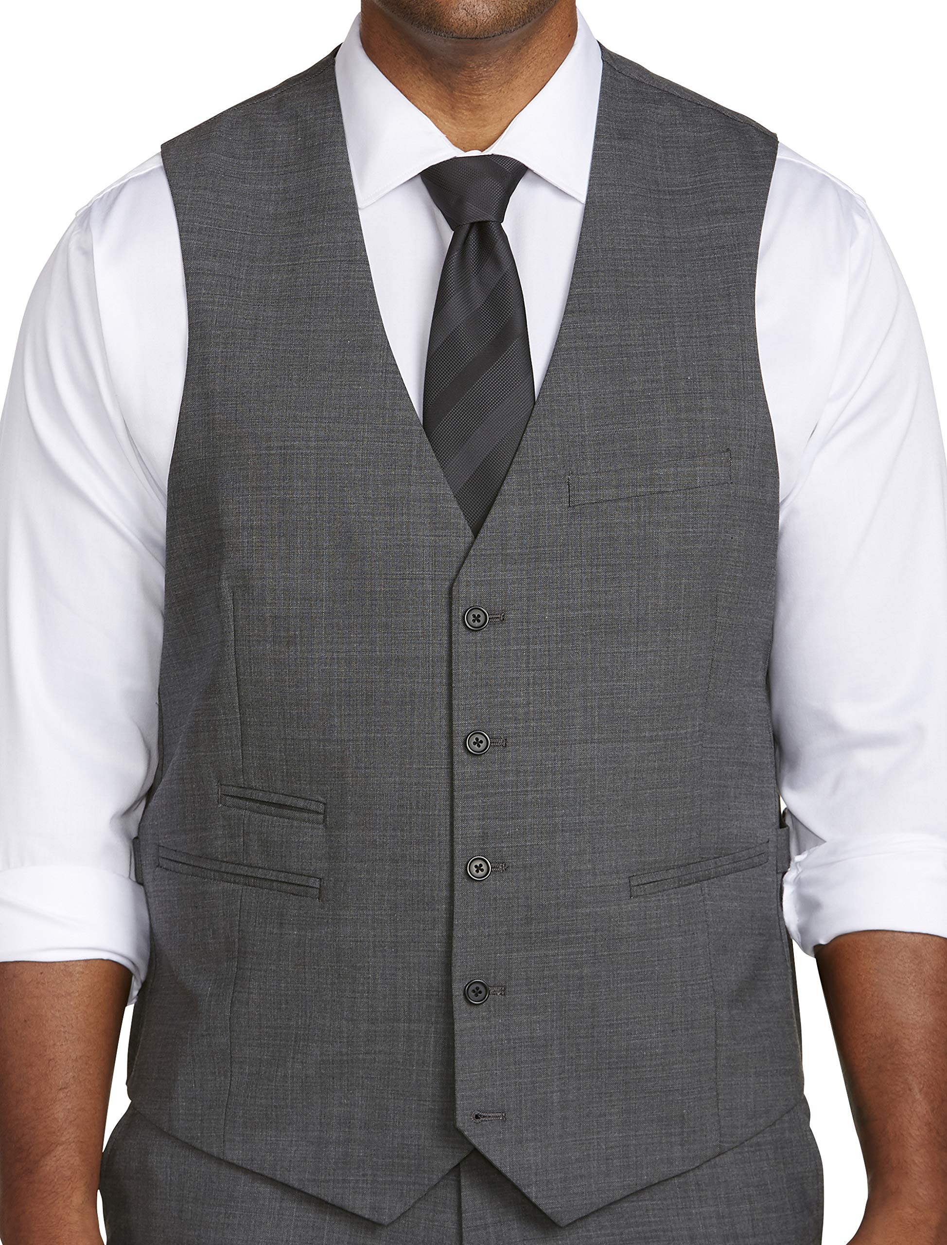 DXL Synrgy Men's Big and Tall Performance Suit Vest - Image 3