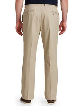 Harbor Bay by DXL Big and Tall by Big and Tall Waist-Relaxer Pants - Image 2