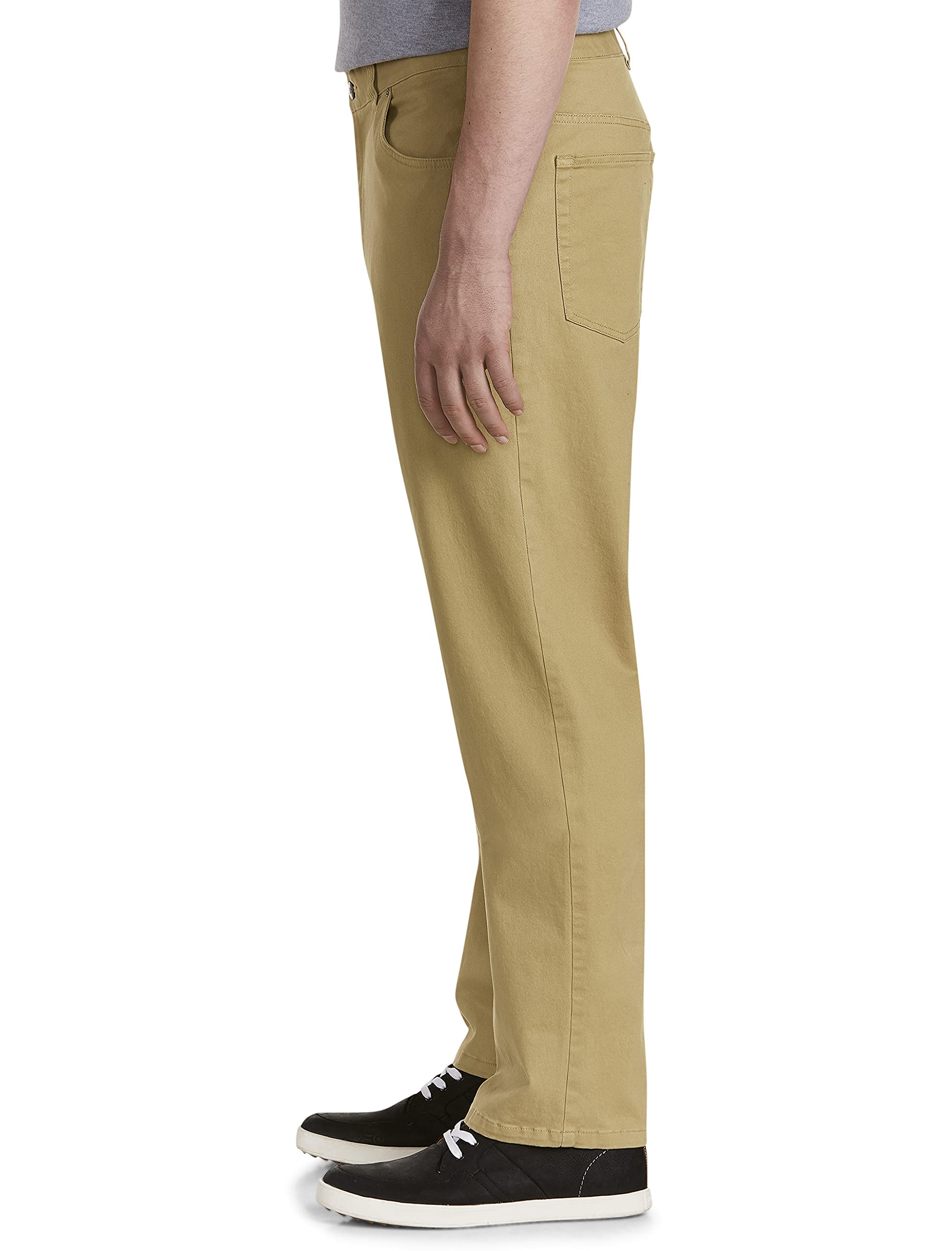 Harbor Bay by DXL Men's Big and Tall Continuous Comfort Pants - Image 3