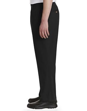 Harbor Bay by DXL Men's Big and Tall Elastic-Waist Pants - Image 3