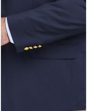 Italian Wool Stretch Blazer - Image 3
