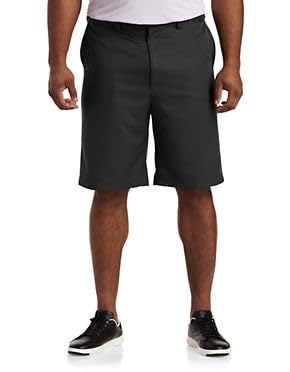 Oak Hill by DXL Men's Big and Tall Waist-Relaxer Microfiber Shorts | Machine Washable,Multiple Colors, Sizes 42-60" - Image 3