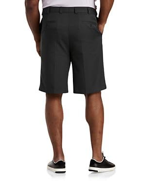 Oak Hill by DXL Men's Big and Tall Waist-Relaxer Microfiber Shorts | Machine Washable,Multiple Colors, Sizes 42-60" - Image 4