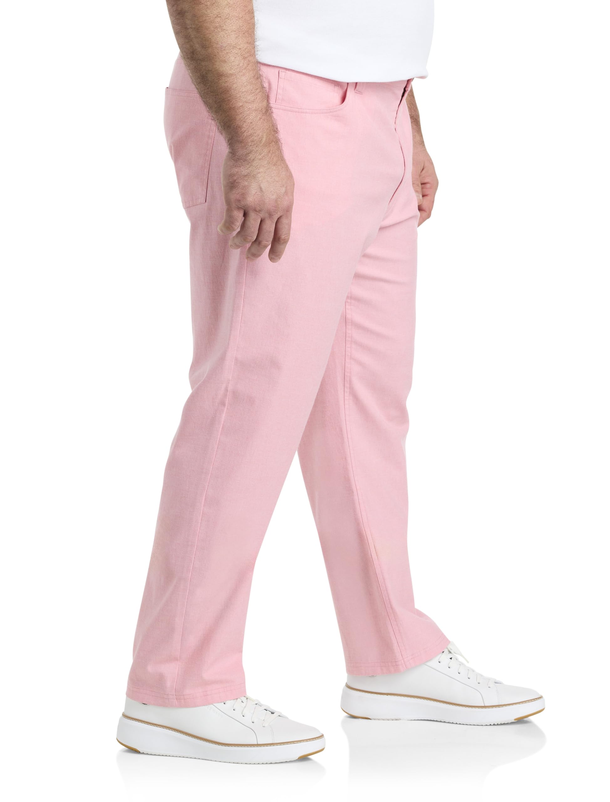 Oak Hill Straight-Fit Chambray 5-Pocket Pants - Image 3