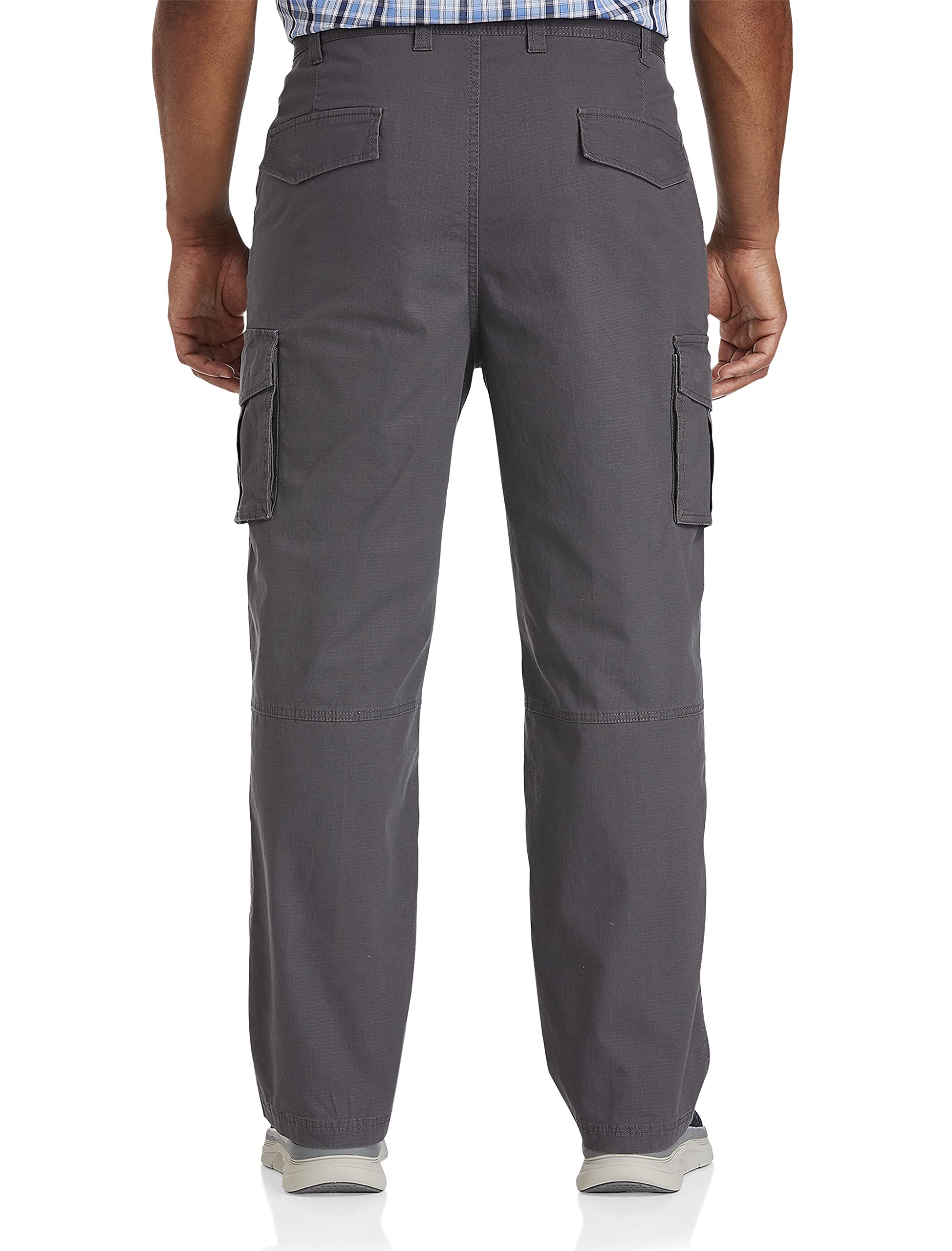 True Nation by DXL Men's Big and Tall Ripstop Utility Cargo Pants - Image 3
