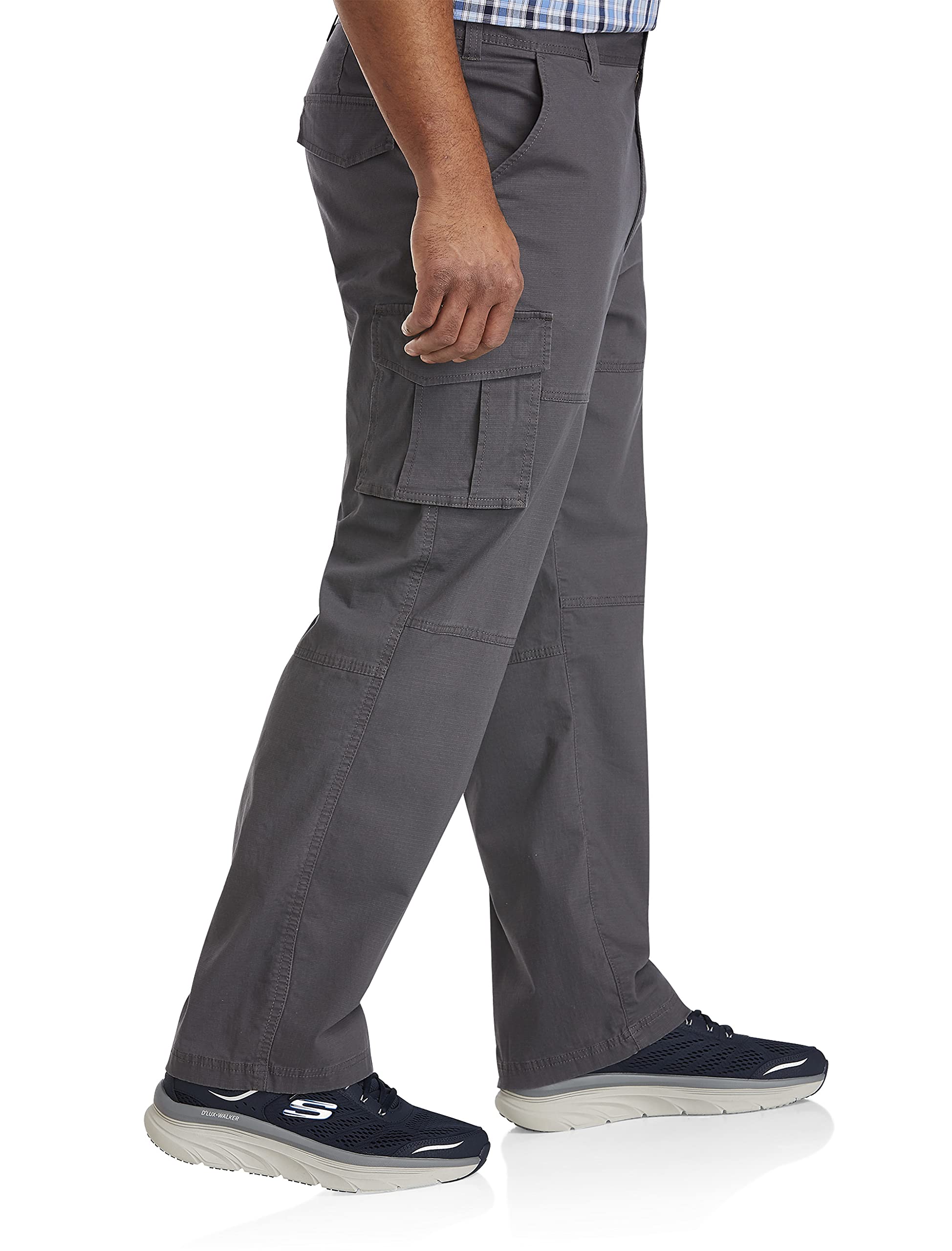 True Nation by DXL Men's Big and Tall Ripstop Utility Cargo Pants - Image 4