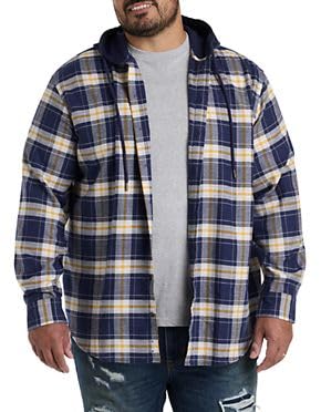 True Nation Hooded Flannel Shirt Jacket - Image 3
